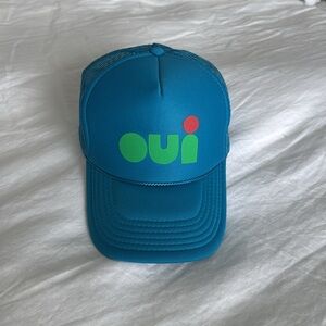 Clare V | Blue Oui Mesh Trucker Hat